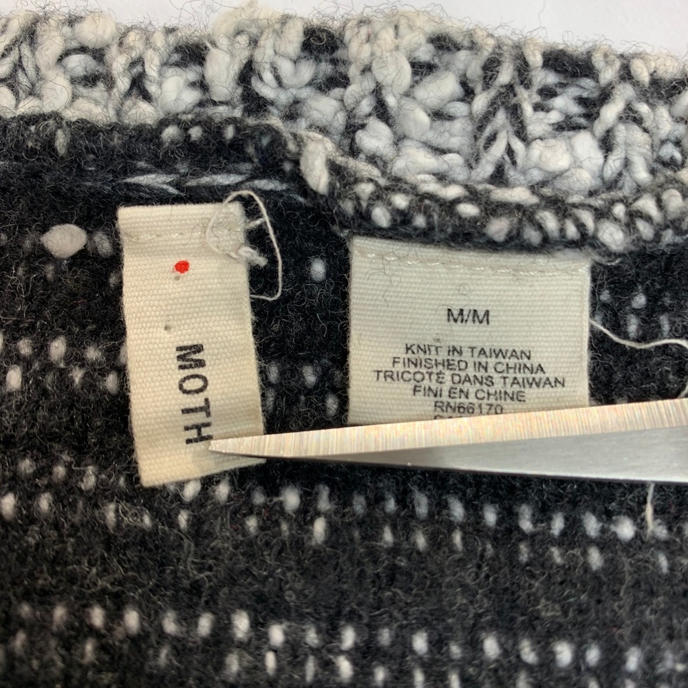 Anthropologie Moth Staccato Stripe Tunic Sweater - Picture 7 of 8